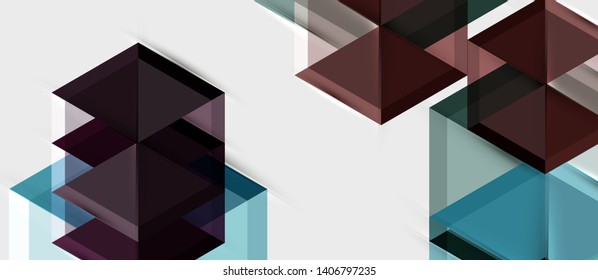 Hexagon vector business presentation or brochure template, technology modern design, vector illustration