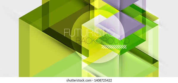 Presentación de negocios de vectores de hexagón o plantilla de folletos, diseño moderno de tecnología, ilustración de vectores