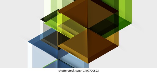 Hexagon vector business presentation or brochure template, technology modern design, vector illustration