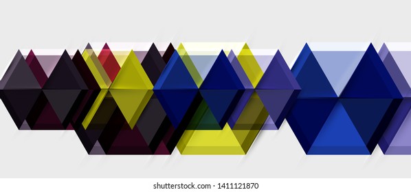 Hexagon-Vektorgrafik-Geschäftspräsentation oder Broschüre, moderne Technik, Vektorgrafik