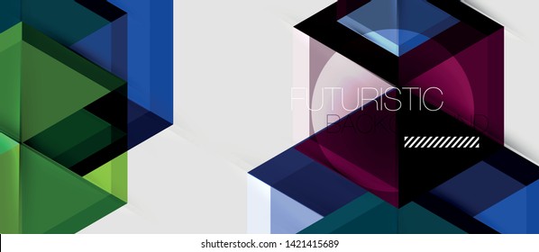 Hexagon vector business presentation or brochure template, technology modern design, vector illustration
