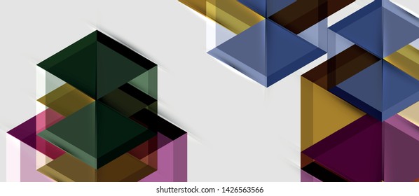Hexagon vector business presentation or brochure template, technology modern design, vector illustration