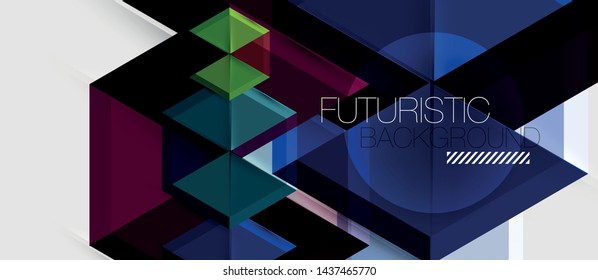 Hexagon vector business presentation or brochure template, technology modern design, vector illustration
