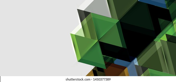 Presentación de negocios de vectores de hexagón o plantilla de folletos, diseño moderno de tecnología, ilustración de vectores