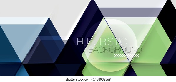 Hexagon vector business presentation or brochure template, technology modern design, vector illustration