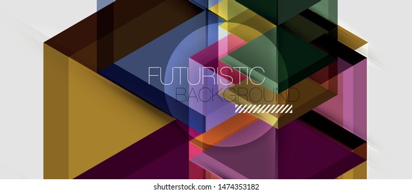 Hexagon vector business presentation or brochure template, technology modern design, vector illustration