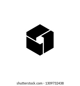 hexagon vector logo
