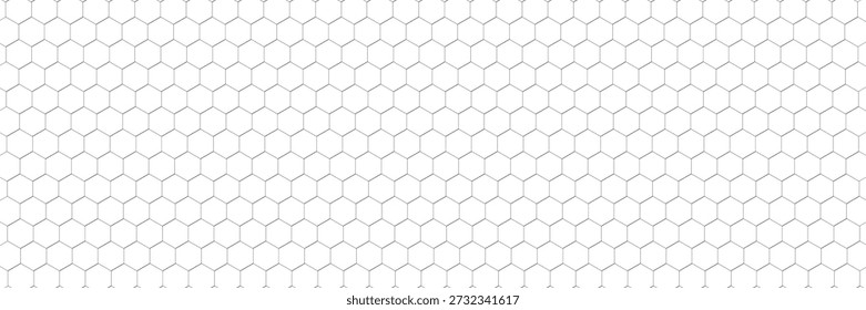 Sechseck, weißer Hintergrund. Geometrisches Raster. Wabenstruktur. Honigtapete. Hexstruktur. Mosaikmauer. Nahtloser geometrischer Hexagon-Hintergrund. 