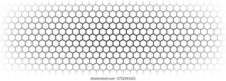 Sechseck, weißer Hintergrund. Geometrisches Raster. Wabenstruktur. Honigtapete. Hexstruktur. Mosaikmauer. Nahtloser geometrischer Hexagon-Hintergrund. 