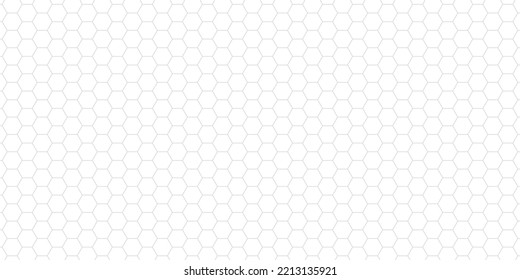 Hexagon white background. Honeycomb texture. Geometric grid. Honey wallpaper. Hex structure. Mosaic wall. Business presentation. Polygon cell banner. Computer data. Vector illustration.