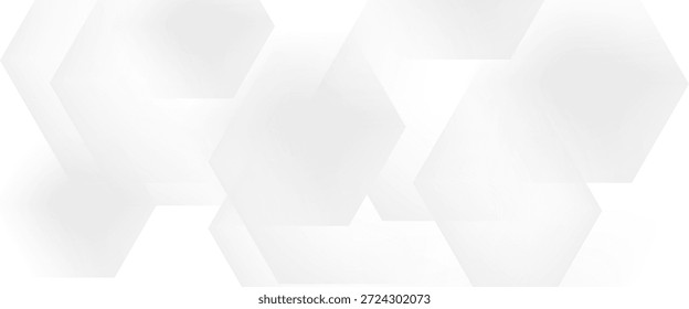 Fondo geométrico blanco hexagonal con Formas de diamante y triángulo diseño de patrón en capas
