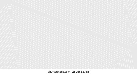 Hexagon white gray wave light technology texture background. Abstract big data digital concept