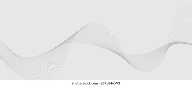 Fondo de textura de tecnología de luz de onda gris blanco hexagonal. Concepto digital de big data Abstractas Arte simple Arte moderno Abstracto. traje para el diseño de productos de medios