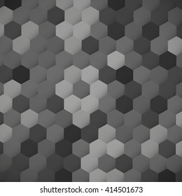 Hexagonal abstract background.