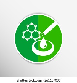 hexagonal abstract icons, business and communication concepts.