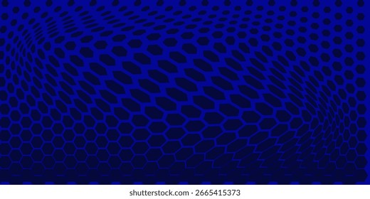 Fondo de tecnología abstracta hexagonal. Concepto de tecnología futurista