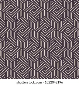 
Hexagonal art deco pattern background.