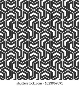 
Hexagonal art deco pattern background.