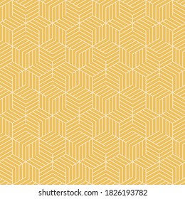 
Hexagonal art deco pattern background.