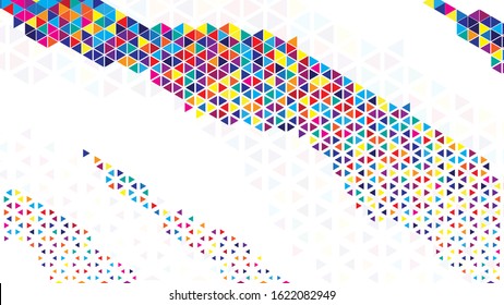 Hexagonal background ,flat design vector illustration