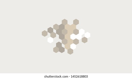 hexagonal background for wall