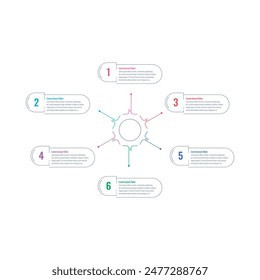 hexagonal blue water drops infographic template. Infographic template for industry, education, environment, business and science. Magazine, annual report information template. six steps information te