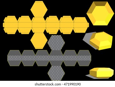 Hexagonal box
