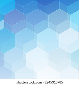 Fondo colorido hexagonal. Papel mural abstracto de honeycomb