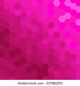 Hexagonal colorful pattern vector