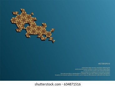 Hexagonal decoration