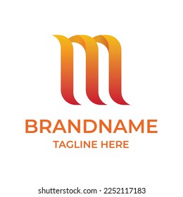 Hexagonal Digital Media Modern Logo Symbol