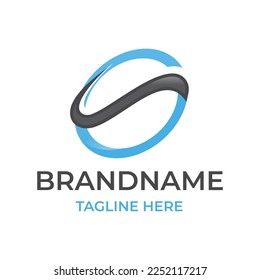 Icono de logotipo moderno para medios digitales exagerados