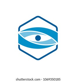 Hexagonal Eye, Logo Template