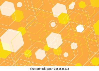 Fondo geométrico exagerado. - plantilla genética, social y geométrica futura.