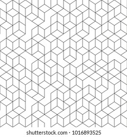 hexagonal geomteric pattern with modern concept