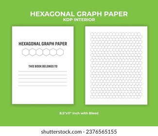 Hexagonal Graph Paper KDP Interior