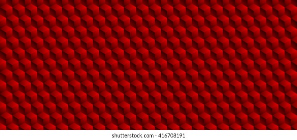 Hexagonal grid background. Cube vector background. Seamless geometric pattern. Modern style texture.