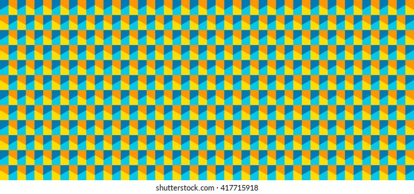 Hexagonal grid background. Cube vector background. Seamless geometric pattern. Modern style texture.