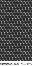 Hexagonal grid background. Cube vector background. Seamless geometric pattern. Modern style texture.