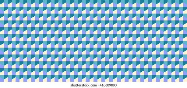 Hexagonal grid background. Cube vector background. Seamless geometric pattern. Modern style texture.