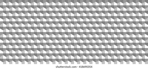 Hexagonal grid background. Cube vector background. Seamless geometric pattern. Modern style texture.