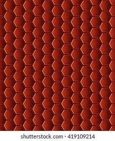 Hexagonal grid background. Cube vector background. Seamless geometric pattern. Modern style texture.
