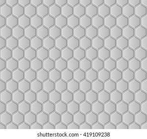 Hexagonal grid background. Cube vector background. Seamless geometric pattern. Modern style texture.