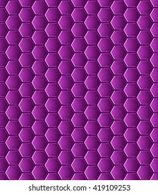 Hexagonal grid background. Cube vector background. Seamless geometric pattern. Modern style texture.