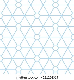 Hexagonal grid design,Vector pattern.
