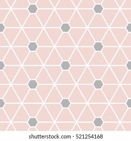Hexagonal Grid Designvector Pattern Stock Vector (Royalty Free ...