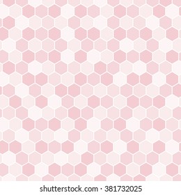Hexagonal grid design,Vector seamless pattern.