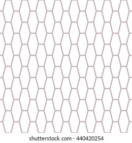 Hexagonal grid design,Vector seamless pattern.