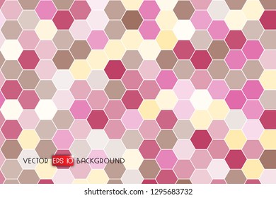 Hexagonal grid pattern