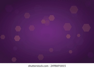 Hexagonal and halftone background. background. Vector illustration.